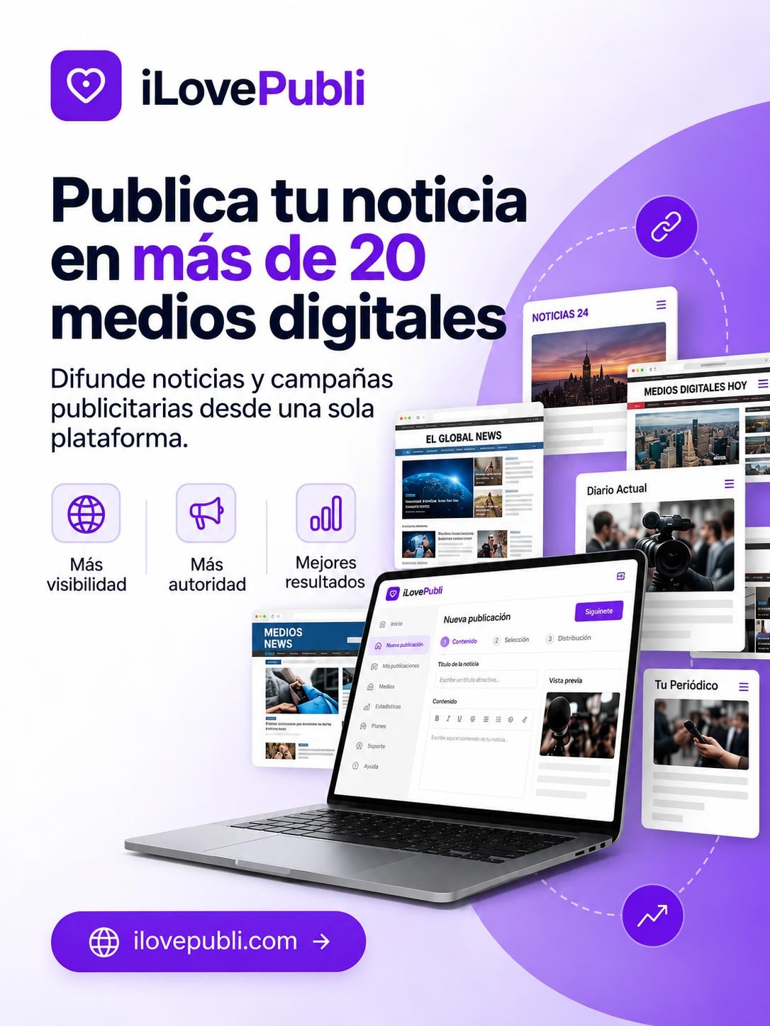 iLovePubli - Plataforma de difusión y comunicación institucional